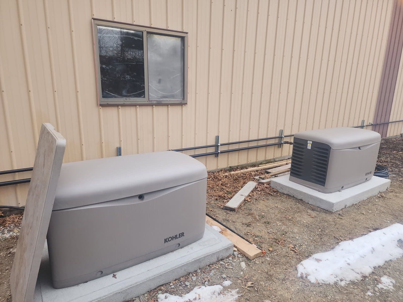 Project Installation of Dual Kohler Generators image